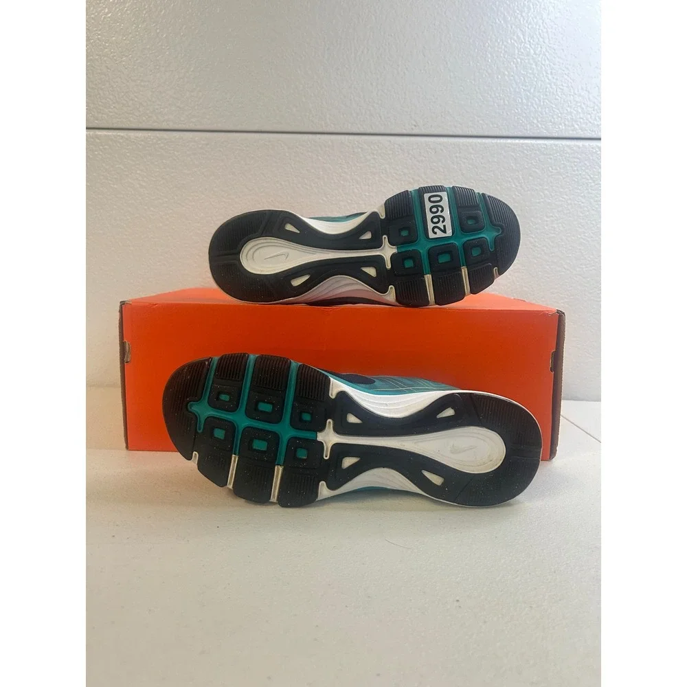 Nike Dual Fusion TR 3 Teal Black Womens 8.5 #2990